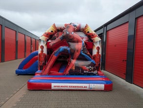 Hüpfburg mit Rutsche SPIDERMAN