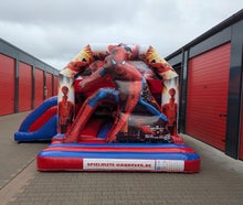 Hüpfburg mit Rutsche SPIDERMAN
