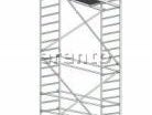 Fahrgerüst Arbeitsbühne 75x285cm Arbeitshöhe 13,6m