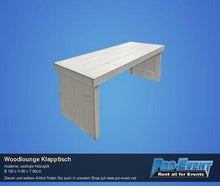 Woodlounge Klapptisch
