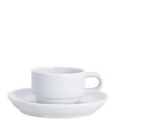 Tasse - Espressotasse mit Untertasse, 0,09l - Kahla - Serie System Plus - inkl. Reinigung