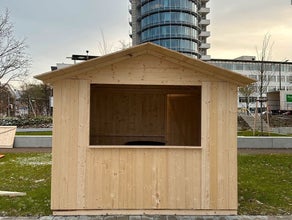 Markthütte - Verkaufshütte - Verkaufsstand Mieten