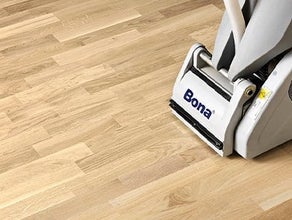 Profi Walzenschleifer und Randschleifer (optional) von BONA zur Holzbodensanierung