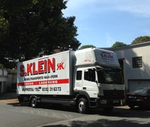 LKW - Möbelwagen - Möbelkoffer - Transporter - mit Ladebühne u. Seitentür