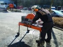 Nass-Schneidemaschine bis 65 cm Schnittlänge, 16 cm Schnitttiefe