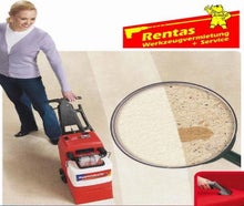 Teppichreiniger mit Schwingbürste
