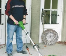 Flächenschleifer mit Hartmetallscheibe