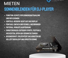 Pioneer DJ Sonnenblenden
