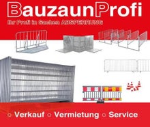 Bauzaun,Mobilzaun,Absperrgitter,Bühnengitter,Polizeigitter für Veranstaltungen und Baustellen