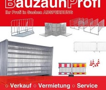 Bauzaun,Mobilzaun,Absperrgitter,Bühnengitter,Polizeigitter für Veranstaltungen und Baustellen