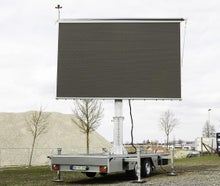 Mobile LED Wand, Leinwand, LED-Trailer P3 Outdoor 4,50 x 2,50 m