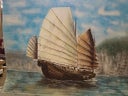 China, Honkong, Dekoration, Kulisse, Dschunke - Asien - Event - Dekoration