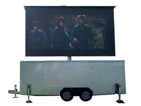 LED-Trailer, Display, Screen, Videowall