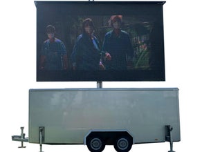 LED-Trailer, Display, Screen, Videowall