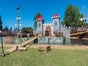 Hafenanlage, Hafen Kulisse, Bühnenkulisse Maritim, Piratendekoration, Hafenbühne - Galerie - Bild 2