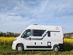 Wohnmobil Kastenwagen Reisemobil "Gigi" Koblenz. Aktionspakete! Die Freiheit auf 4 Rädern...  und Dein Hund kann mit auf Tour gehen!