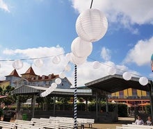 Lampions weiß