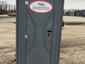 Toilettenkabine Baustellentoilette Duschwagen mobiles Bad