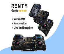 CDJ, XDJ und DJM Pioneer DJ Equipment mieten ✓ Kautionsfrei ✓ Versichert ✓ Flexibel ✓ für Profis & Anfänger