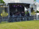Event Festival Rundbogen Bühne 10,00m x 6,00m  voll el.-hydraulische  Höhe 6,10m mit Statik und Prüfbuch !! - Galerie - Bild 1
