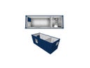 Bauleiter-Container mit Dusche/Toilette 6,00x2,50m