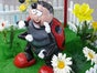 2m groß, Käfer, Frühlings Figur, Marienkäfer, Mariechenkäfer, Frühlingsdekoration, Frühling - Galerie - Bild 2