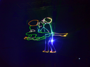 Lasershow Set M, mit Operator mieten
