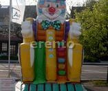 Clown Rutsche ~ Hüpfburg ~ Springburg ~ aufblasbare Rutsche ~ bei spass-events
