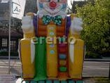 Clown Rutsche ~ Hüpfburg ~ Springburg ~ aufblasbare Rutsche ~ bei spass-events