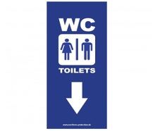Fahne - WC / Toilets