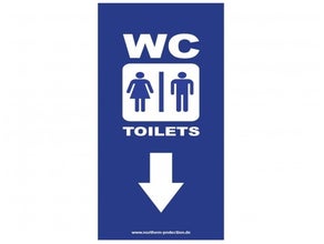 Fahne - WC / Toilets