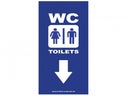 Fahne - WC / Toilets