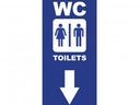 Fahne - WC / Toilets - Galerie - Bild 1