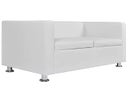 Sofa weiß | 2 Sitzer