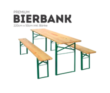 Bierzelt Garnitur