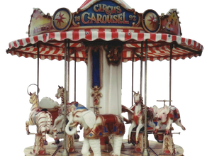 Circus Carousel Nostalgie Karussell