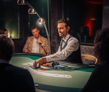 Pokertisch, Pokerturnier inkl. Dealer / Croupier mieten