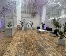 Event Dome - aufblasbar mieten – Veranstaltungszelt, Festzelt, Eventzelt, Partyüberdachung, Bartheke