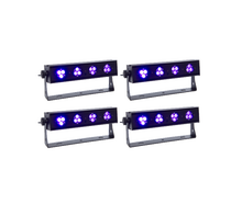 4er Set Schwarzlicht LED ( Blacklight - UV ) mieten – Eventbeleuchtung, Bühnenlicht