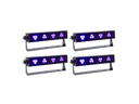 4er Set Schwarzlicht LED ( Blacklight - UV ) mieten – Eventbeleuchtung, Bühnenlicht