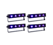 4er Set Schwarzlicht LED ( Blacklight - UV ) mieten – Eventbeleuchtung, Bühnenlicht