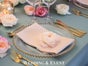 Goldenes Besteck gold Hochzeit Event Feierliche Tafel Tischdekoration Chiavari Crossback - Galerie - Bild 4