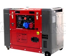 Stromerzeuger ein und dreiphasig 8KVA Silent Diesel