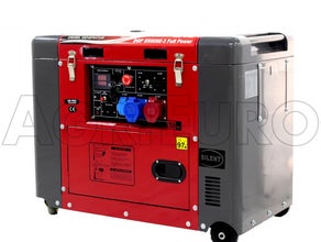 Stromerzeuger ein und dreiphasig 8KVA Silent Diesel