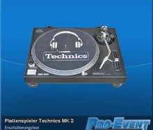 Plattenspieler Technics MK 2