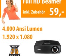4.000 Ansi Full HD Beamer