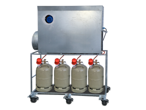 Zeltheizung Gas