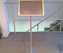Infotafel DIN A3 | Aufsteller | Kundenstopper | Wegeleitstele für Veranstaltungen (Indoor)