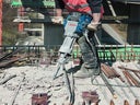 Brunnenramme, Aufbruchhammer mit Vorsatz, Elektro
