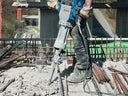 Brunnenramme, Aufbruchhammer mit Vorsatz, Elektro - Galerie - Bild 1